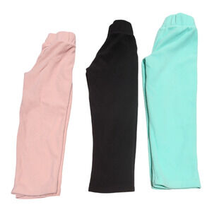 The Children's Place Girls Fleece Pull On Pants 3 Pairs 4